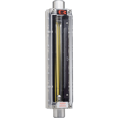 Brooks Instrument Glass Tube Flowmeter, Model GT1000